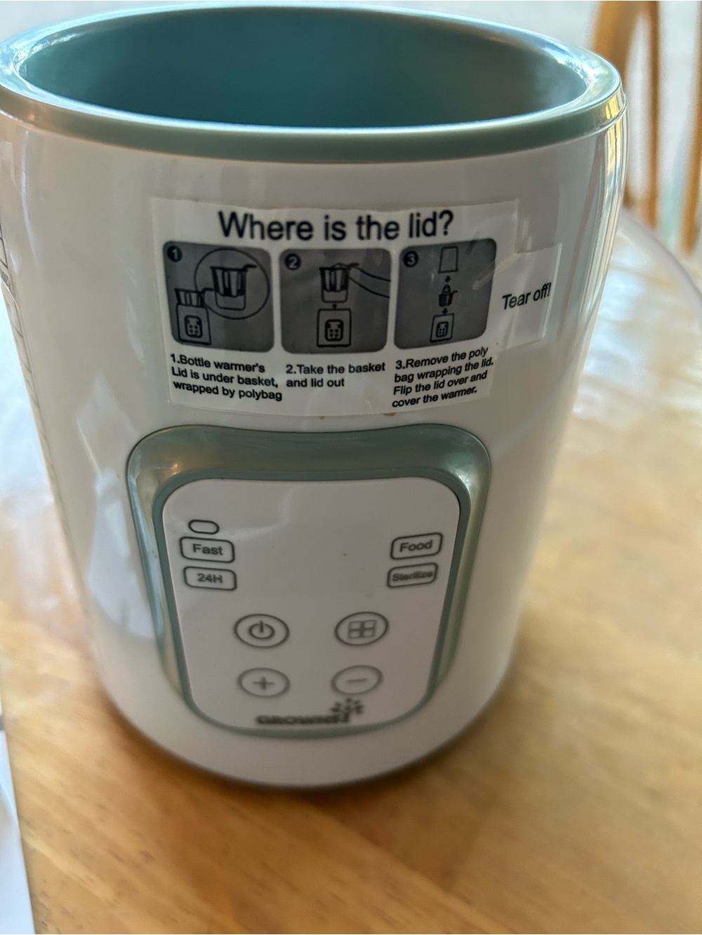 Grownsy 8 in 1 fast bottle warmer